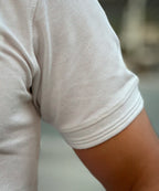 Pure Elegance Men White Polo Elevate Your Style with a Bone Pocket