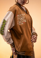 Evo Unisex Art Revolt Varsity Jacket