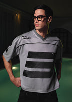 UNISEX - Silver Slam Crop Jersey