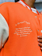 Attitude I DONT GIVE DAMN Varsity Men Jacket