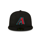 Arizona Diamondbacks Authentic Collection Alt Black 59FIFTY - Snapback Cap