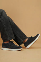 ND CITY™ Black High Top Loafers