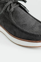 ND CITY™ Black High Top Loafers