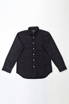 ND CITY™ Black Relaxed Fit Denim Shirt
