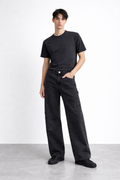 ND CITY™ Signature Black Bagyy Fit Denim Jeans