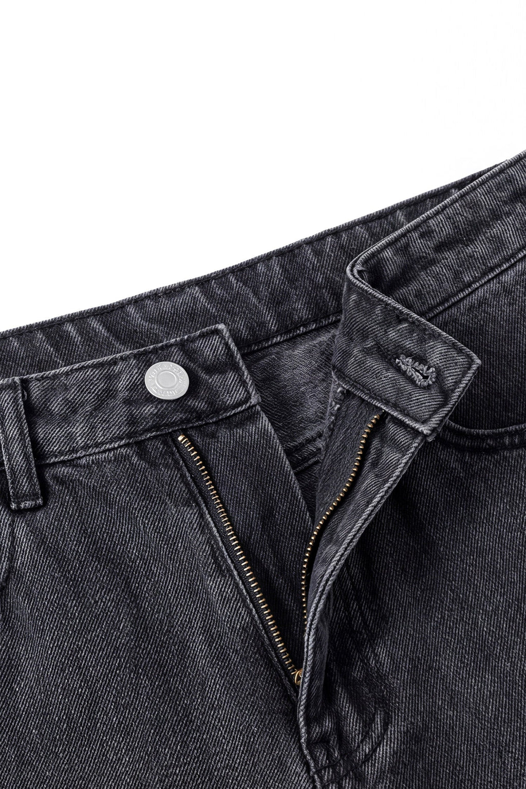 ND CITY™ Signature Black Bagyy Fit Denim Jeans