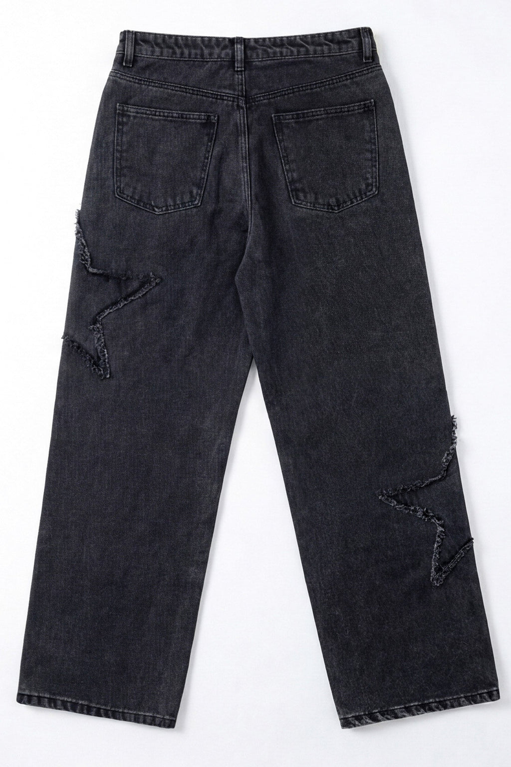 ND CITY™ Signature Black Bagyy Fit Denim Jeans