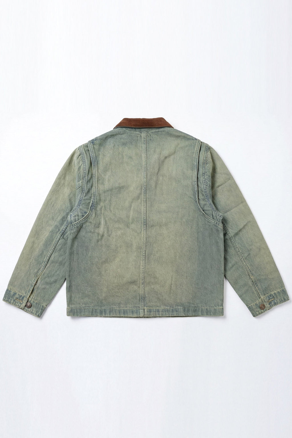 ND CITY™ Blue Vintage Washed Relaxed Fit Jacket