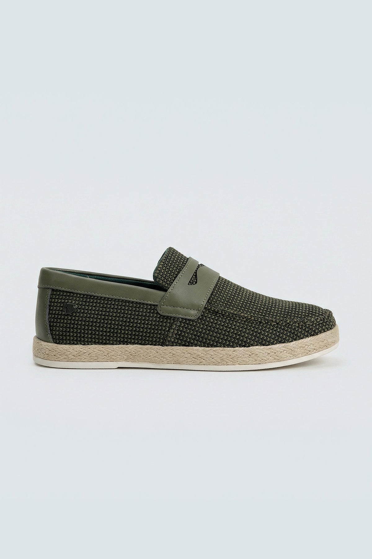 ND CITY™ Green Contrast Yacht Loafers
