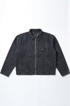 ND CITY™ Grey Mid Wash Relaxed Fit Denim Jacket