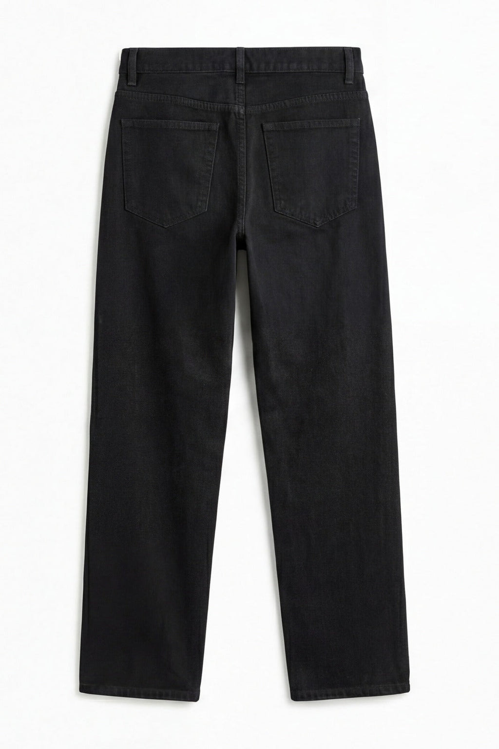 ND CITY™ Charcoal Mid Washed Baggy Fit Denim Jeans