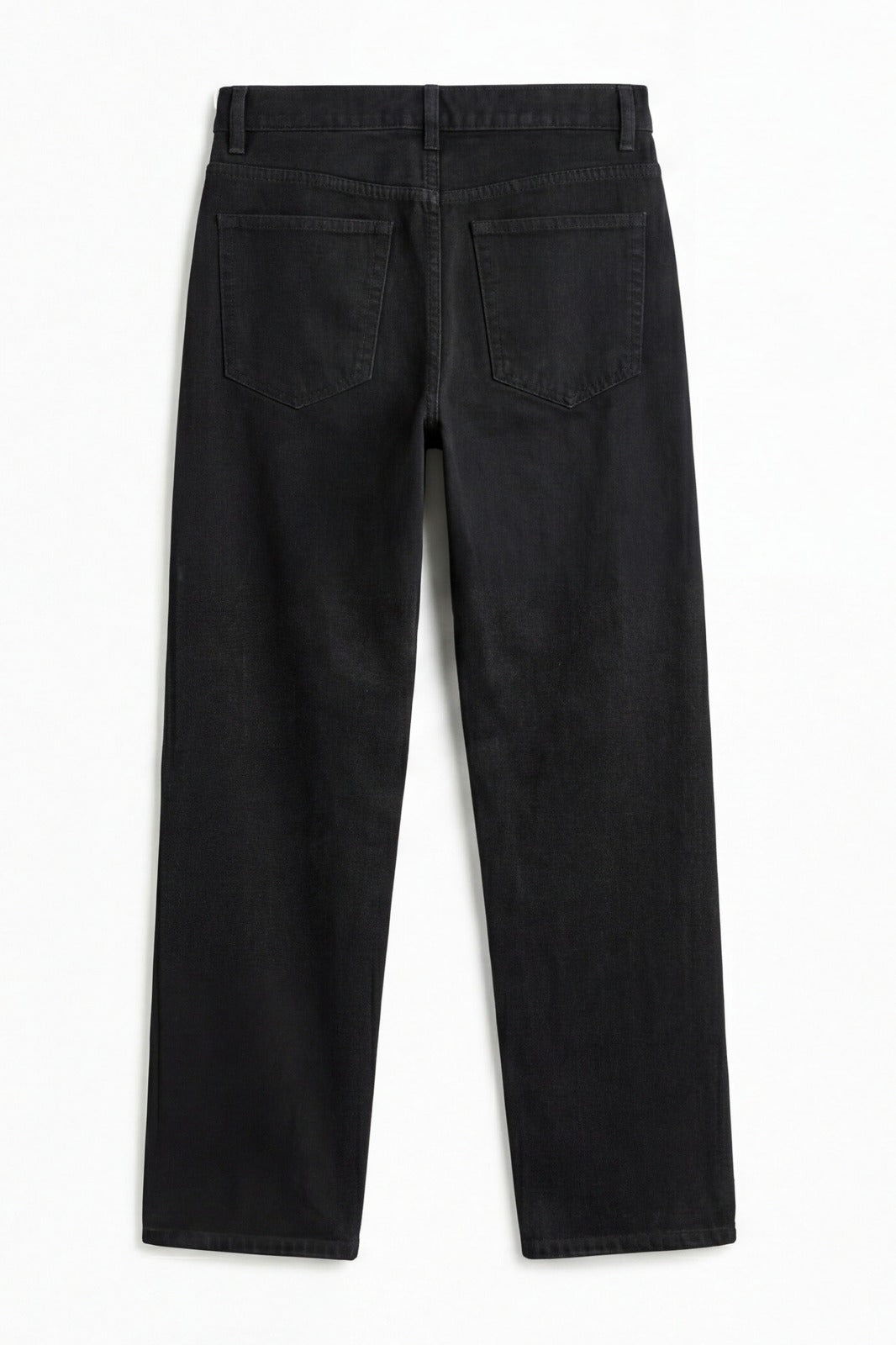 ND CITY™ Charcoal Mid Washed Baggy Fit Denim Jeans