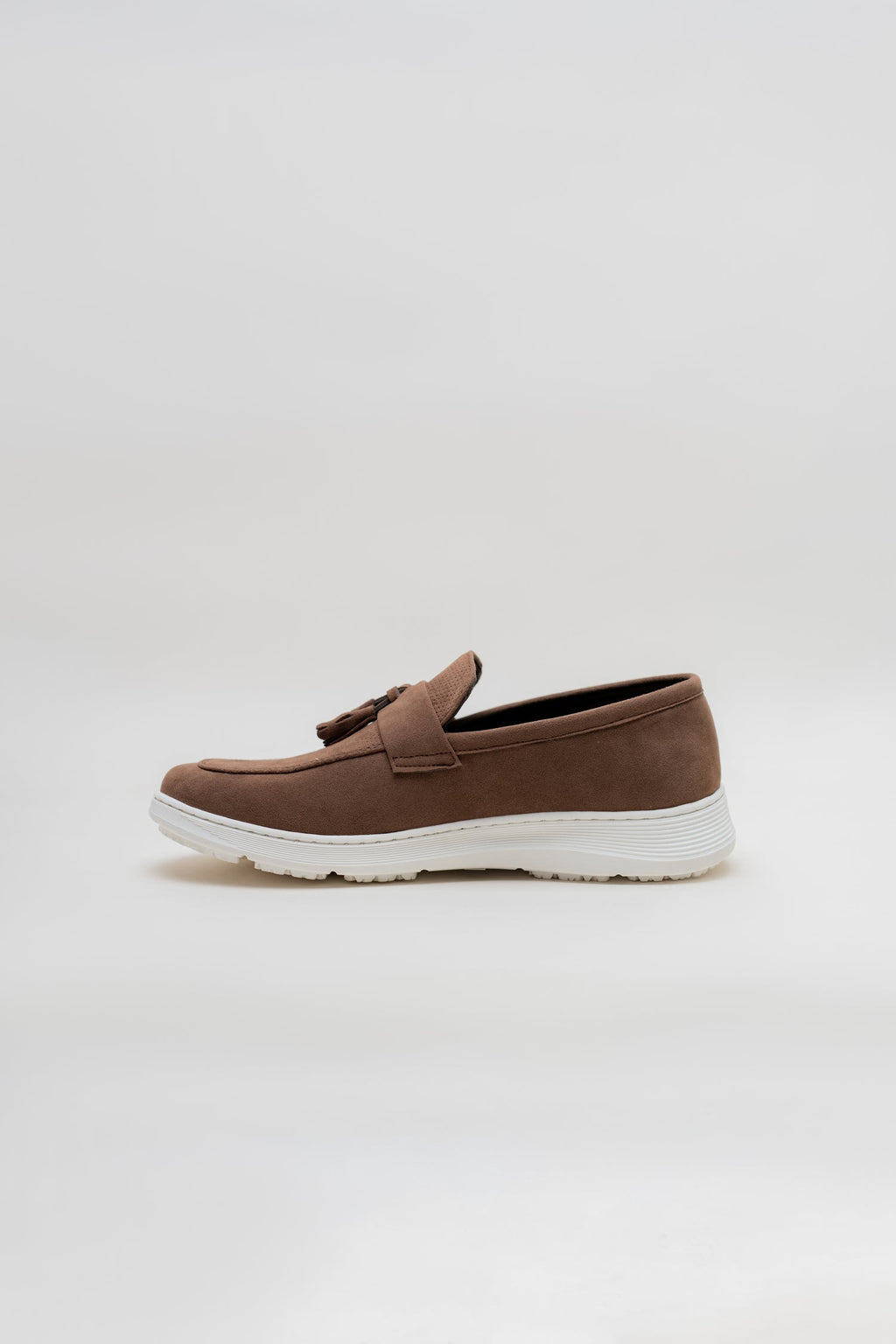 ND CITY™ Khaki Suede Tassel Loafers