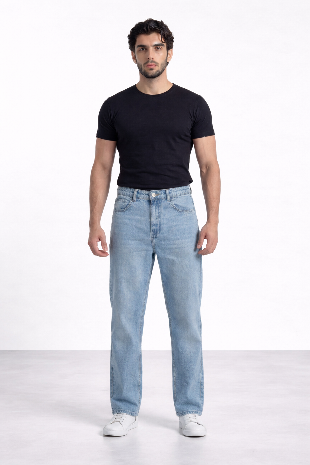 ND CITY™ Light Blue Slim Fit Denim Jeans