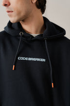 ND CITY™ Navy Relaxed Fit Graphic Pull Over Hoodie
