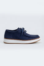 ND CITY™ Navy High Top Loafers