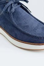 ND CITY™ Navy High Top Loafers