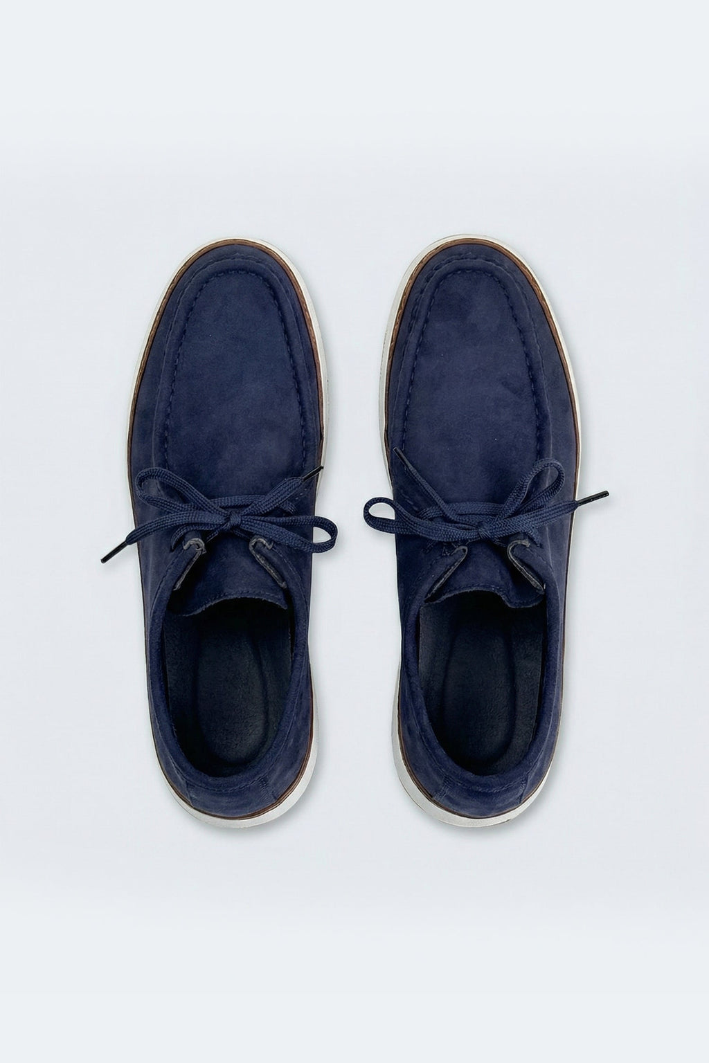 ND CITY™ Navy High Top Loafers