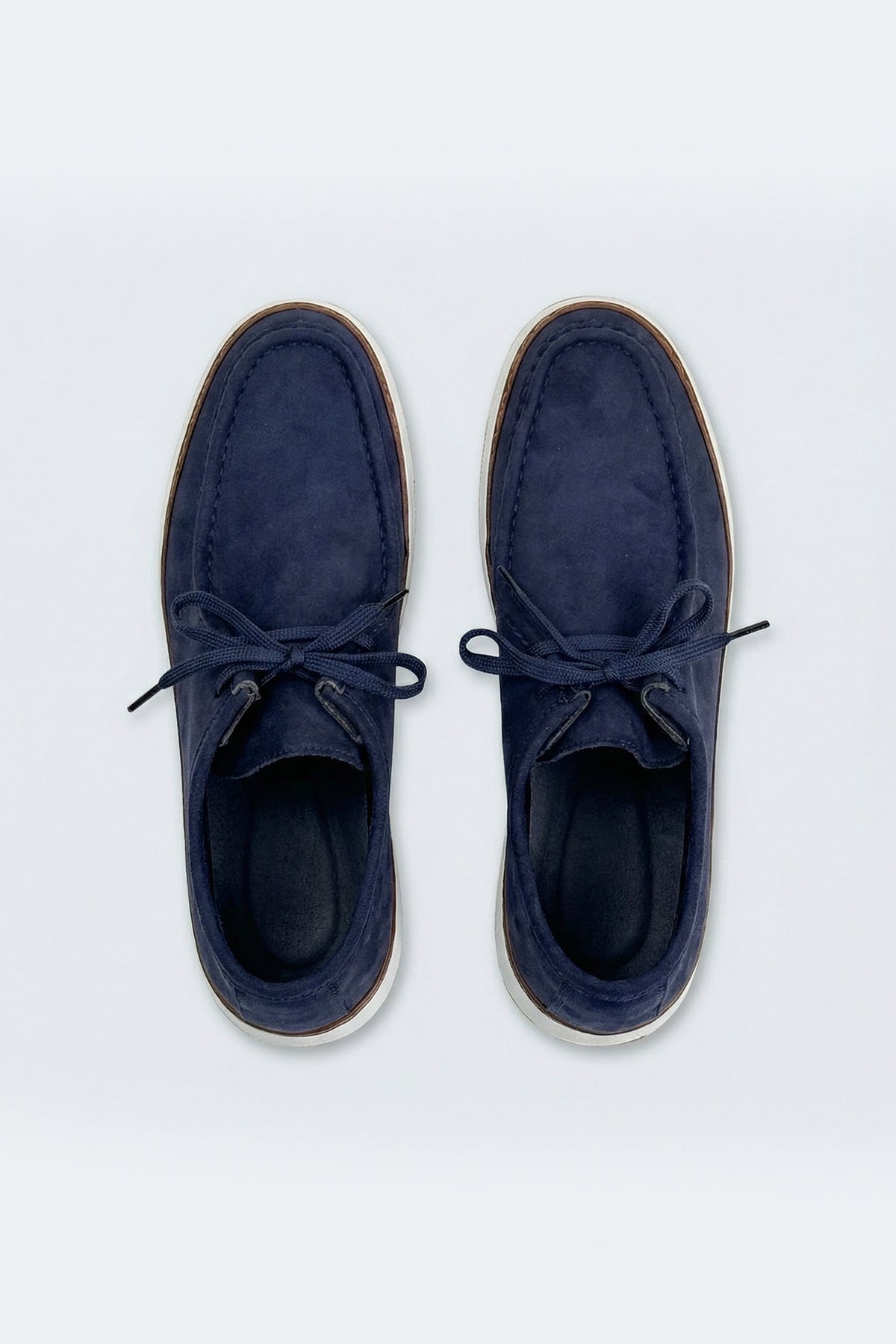 ND CITY™ Navy High Top Loafers
