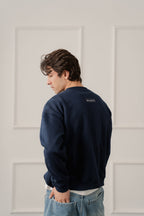 ND CITY™ Navy Relaxed Fit Graphic Sweatshirt
