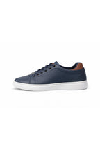 ND CITY™ Navy Suede Low Top Trainers