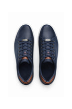 ND CITY™ Navy Suede Low Top Trainers