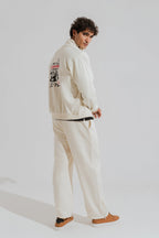 ND CITY™ Off White Regular Fit Utility Jacket