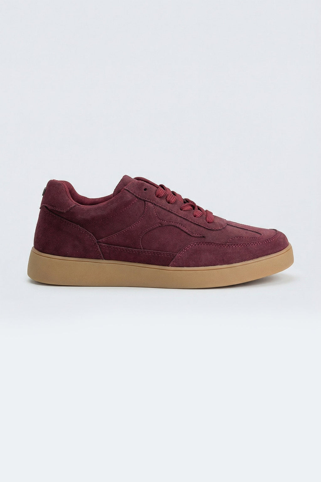 ND CITY™ Suede Burgundy Trainers
