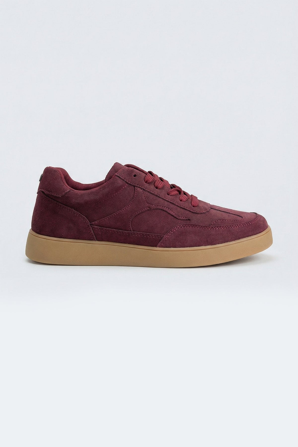 ND CITY™ Suede Burgundy Trainers