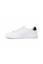 ND CITY™ Textured Low Top White Trainers