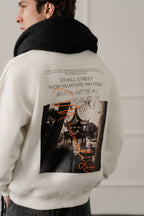 ND CITY™ White Relaxed Fit Graphic Sweatshirt