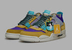 Union x Air Jordan 4 30th Anniversary Desert Moss Turquoise Blue